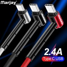 Marjay Usb type c держатель кабеля для быстрой зарядки usb c кабель для передачи данных usb-c зарядное устройство для Samsung S10 S9 S8 xiaomi mi 8 redmi Type-c кабель 2024 - купить недорого