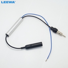 LEEWA-antena hembra de instalación de Radio automática, adaptador de amplificador para Audi VW BMW Ford Citroën Chrysler # CA4792, 5 uds. 2024 - compra barato