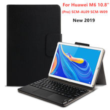 Чехол для Huawei Mediapad M6, защитный чехол 10,8 дюйма, Bluetooth-защита для клавиатуры, для M6, 10,8 дюймов, Pro SCM-AL09 W09, чехол для планшета 2024 - купить недорого