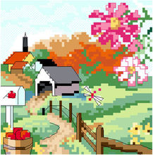 Embroidery Package  Cross Stitch Kits Unopen New Luxurious Autumn From Four Season DIY Handicraft Embroidery Kit Free shipping 2024 - buy cheap