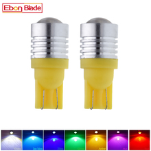 Bombilla LED COB T10 194 W5W 5W5 para Interior de Coche, accesorios para Coche, luz roja blanca, amarilla y ámbar, 12V, 2 uds., 168 2024 - compra barato