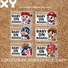 XY Superheroes Baby On Board Car-Styling Reflective Car Stickers/Decals "Baby in car" Window Rear Windshield Cute Car Sticker 2024 - buy cheap