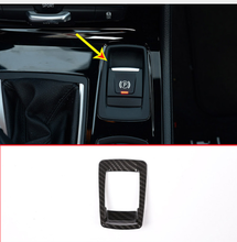 Carbon Fiber ABS Electronic Handbrake Button Cover Trim For BMW 2 Series 218i Gran Tourer F45 F46 2015-2018 Car Accessories 2024 - buy cheap