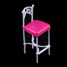 1 шт. 1:12 весы пластиковый барный стул кукольный домик миниатюрная мебель для кукольного домика Декор Куклы Аксессуары детский игровой домик игрушка 2024 - купить недорого