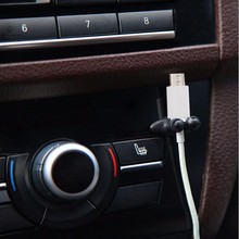 8x автомобильное зарядное устройство линия USB кабель клип аксессуары стикер для Hyundai IX35 Solaris Accent I30 Tucson Elantra Santa Fe Getz I20 I40 2024 - купить недорого