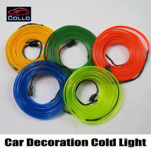 Newest Car console Decorative Strip / 1 Meter EL Wire For All Cars / Car Decoration Cold Light Atmosphere Lamp / Interior Lights 2024 - buy cheap