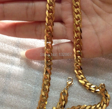 16''-32'' 5mm IP Gold Stainless Steel Polished Curb Necklace Chain For Women Men Jewlery 2024 - buy cheap