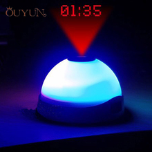 OUYUN Snooze Luminous Digital Lcd Alarm Clock Kids Glowing Led Color Change Digital Alarm Clock With Time Projection Alarm Clock 2024 - buy cheap