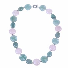 New original fashion natural stone necklace aventurine quartz stone beads necklace women choker necklace jewelry 2024 - buy cheap
