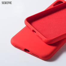 Роскошный жидкий силиконовый чехол для телефона iPhone 11 Pro XS Max XR X 10 6 S 6 S iPhone 8 7 Plus 6Plus 7 Plus 8Plus бампер задняя крышка 2024 - купить недорого