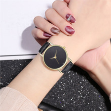 Women's Watches Fashion Casual Leather Strap Analog Quartz Round Watch relogio feminino Simple Ladies Alloy Reloj hombre B30 2024 - buy cheap