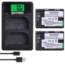 Batería LP E6 de 2 LP-E6 LP-E6N + LCD USB, cargador Dual tipo C para Canon EOS 6D 7D 5D Mark II III IV 5D 60D 60Da 70D 80D 5DS 5DSR 2024 - compra barato