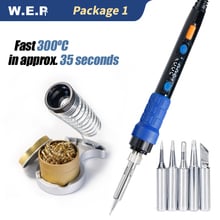 WEP 928D Digital Display Soldering Iron Adjustable Temperature Electric Soldering Iron Hand Repair Tool 2024 - buy cheap