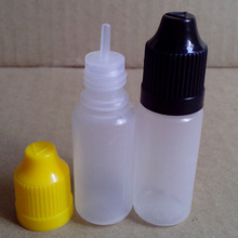 50 Uds 10ml botellas cuentagotas de plástico vacías con tapa Multicolor a prueba de niños y punta fina larga e aguja líquida Vail 2024 - compra barato