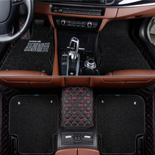 car floor mats for Jaguar XF XE XJL XJ6 XJ6L F-PACE F-TYPE brand firm soft car accessories car styling Custom floor mats Red 2024 - buy cheap