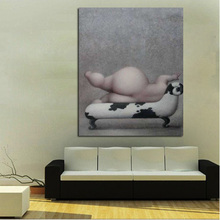 Handpainted Plump Breast And Hip Wall Pictures Modern Abstract Art on Canvas High Quality Artwork Gorgeous Oil Paintings 2024 - buy cheap