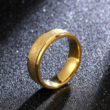 MOREDEAR 6 мм кольцо из титановой стали золотого цвета для мужчин и женщин 2024 - купить недорого