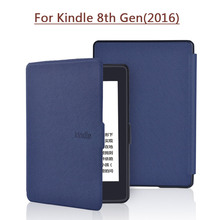 Smart Protective Case For Capa Amazon Kindle 8th Generation 2016 SY69JL Ultra Slim Case PU Leather Cover Auto Wake Sleep 2024 - buy cheap