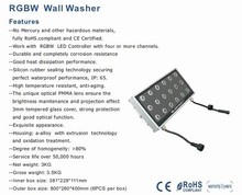 High Quality 48w rgbw wall washer led lighting DC24v outdoor full colors landscape lighting led flooding decoration lamp 2024 - buy cheap