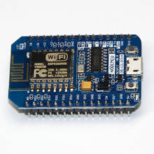 blue!!V2 4M 4FLASH Lua WIFI for NodeMcu Networking development board Based ESP8266 New Arrival Drop Shipping Wholesale 2024 - buy cheap