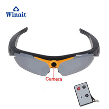 Очки Winait 720P 5,0 МП с поддержкой камеры, видео пульт дистанционного управления, 170 градусов широкоугольный смарт-электронные солнцезащитные очки 2024 - купить недорого