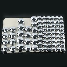 Motorcycle 76 pcs Chrome Black Bolts Toppers Caps Kit For Harley Dyna Glide Twin Cam 1991-2013 2024 - buy cheap