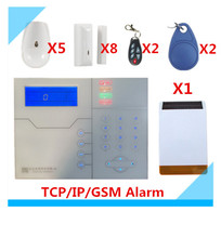 Hot Selling Free shipping Web IE Control ST-VGT TCP/IP GSM Alarm System Home Security Alarm with Outdoor Solar Strobe Siren 2024 - buy cheap