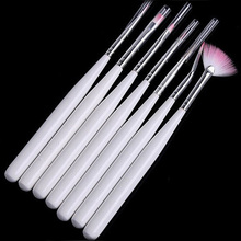 7 Pcs/Set Nails Art Painting Pen Gel Design Nail Tips Polish Drawing Brushes  789 2024 - buy cheap