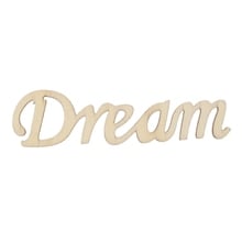 Dream Letters Wooden Hanging Sign Wall Decal Sticker Room Home Decor Ornament 2024 - buy cheap