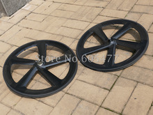 Toray fibra de carbono brilhante fosco bicicleta de estrada cinco raios clincher rodado 2024 - compre barato