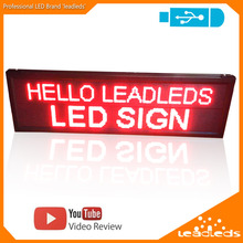 Светодиодная S-образная подсветка, программируемый красный прокручивающийся вход для сообщений и информации, СВЕТОДИОДНЫЙ знак, Автомобильный дисплей для вывесок, внутреннее освещение 2024 - купить недорого