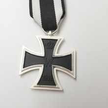 Medalha de soldados em cromo de ferro, crachá de cruz de ferro, medalha alemã, painel de honor militar, 1914 2024 - compre barato
