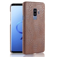 SUBIN Case For Samsung GALAXY S9 plus G9650 6.2" luxury Crocodile Skin PU Leather Back Cover Phone Protective Case for SM-S9+ 2024 - buy cheap