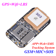 GSM GPRS Wifi LBS micro GPS tracking device ZX303 mini GPS tracker chip for assembling hidden GPS kids/pets/vehicle trackers 2024 - buy cheap
