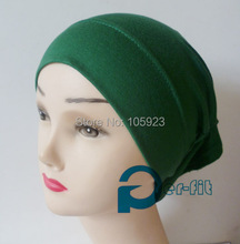scarf tube head tube turban qualified soft cotton headband inner chemo underscarf hijab 15 colors 15pcs/lot free ship 2024 - buy cheap