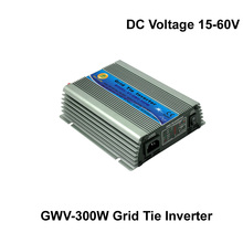 GWV-300W Grid Tie Inverter for 24V/60 Cells and 36V/72 Cells PV module 15-60V Input MPPT 32-36V Inverter 2024 - buy cheap