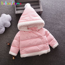 Baby Girls Clothing Infant Outerwear Children Winter Jacket Coat Cute Princess Warm Hooded Kids Snowsuits Toddler Clothes BC1798 2024 - buy cheap