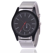 Men Watches Mesh Band Stainless Steel Analog Quartz Wrist Watch Minimalist men Business Unisex Luxury Watches relogio masculino 2024 - buy cheap