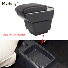 Armrest box For Skoda Fabia 2015-2017 Central Console Arm Store With Rise and Down Function content box cup holder ashtray Auto 2024 - buy cheap