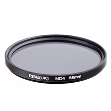 RISE-uk 58 mm Neutral Density ND4 Filter FOR ALL Camera lens NEW 2024 - buy cheap