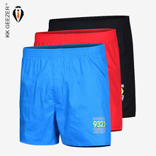 3Pcs/Lot Men Casual Beach Shorts Slim Fashion Sexy Boxers Cotton Comfortable Breathable Summer Fitness Breathable Elastic Shorts 2024 - buy cheap