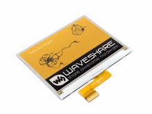 Waveshare-pantalla e-ink Raw de 4,2 pulgadas, papel electrónico de 400x300, tres colores: amarillo, negro, blanco, SPI, sin PCB, sin retroiluminación, bajo consumo 2024 - compra barato