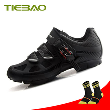 Tiebao Cycling Shoes Sapatilha Ciclismo MTB Men Bicycle Shoes Mountain Bike Racing Pro Athletic Breathable Superstar Sneakers 2024 - buy cheap