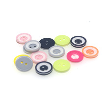 100 uds resina botón Scrapbooking redondas variadas 2 agujeros Costura Botones bottoni botoes S1047 13mm 2024 - compra barato