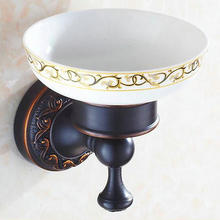 Cesta de jabón de latón con acabado de bronce antiguo, soporte para jabón, accesorios de baño H1640 2024 - compra barato