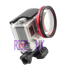 RISE (UK) 58mm close up lens macro +10  with adapter ring for GoPro Hero 3+ 2024 - buy cheap