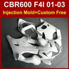 Classic white fairing parts for HONDA CBR600 F4I 01 02 03 CBR 600F4i 01 02 03 custom fairings kit cbr 600 f4i 2001 2002 2003 2024 - buy cheap