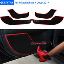 Capa protetora para borda lateral de automóveis, 2 cores, proteção antiderrapante para mitsubishi asx 2016-2018 2024 - compre barato