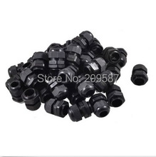 (20)PCS 4~8 mm Black Nylon Electric Cable Waterproof M16*1.5mm Cable Gland 2024 - buy cheap