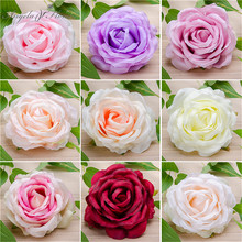 8 см свадебные шелковые цветы с розами искусственные цветы для украшения цветочной стены цветок шар DIY Материал Роза пион 8 шт./лот 2024 - купить недорого
